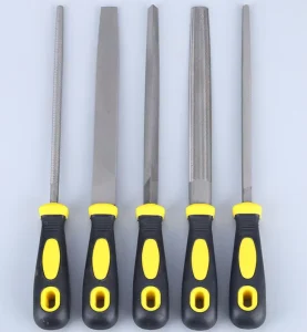 Industrial Grade DIY 12 Inch Medium Tooth T12 Half Round Steel File for Curved Surface Metal Polishing