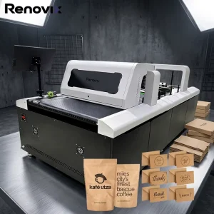 Industrial Single Pass Inkjet Printer H&P Printhead Auto Feed for Carton and Packaging
