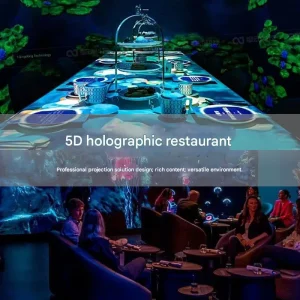 Interactive 360 Immersive Experience Video Projection Mapping Shopping Mall Restaurant museum Projection Mapping