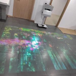 Interactive Floor System Desktop Projection Display