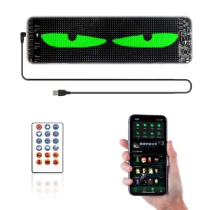 Interactive LED Flexible Display Screen for Car Glass Dynamic Advertising Entertainment Solution for Vehicles Indoor Graphics