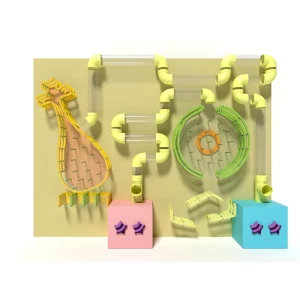 Interactive Plastic Indoor Playground Wall for Kids Science Play Set Pipe Toys Soft Play Structures Customizable Design
