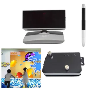 Interactive Wall Floor Games Finger Touch Screen Smart Whiteboard 22Games 3D Holographic Projector Indoor Use Plastic CE