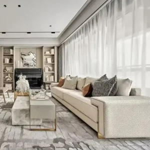 Interior Design 3D Max Rendering Services Light Luxury Style House Space Planning Advance Apartment Construction Drawings