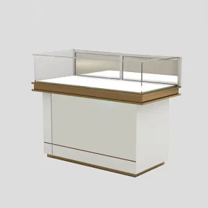 Jade Diamond Jewelry Display Cabinet Jewelry Store Display Showcase Jewelry Display Cases with LED Light