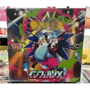 Japanese M2 Mega Dream Booster Box Factory Sealed 30 Packs Full Box Set Featuring Mega Charizard X