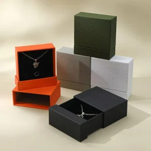 Jewelry Box With Sponge Ring Box Packaging Box for Wedding Bangle Bracelet Earring Necklace