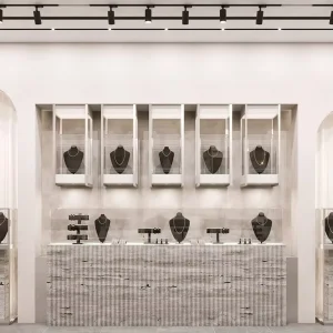 Jewelry Display Jewelry Checkout Counter Store Display Rack Shelf for Retail Store Counter Watch Case Bar Furniture Set