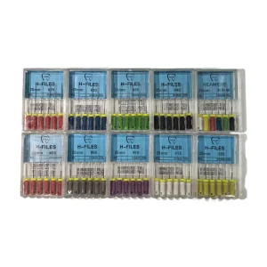 K File Factory Price Manual NiTi Material Endodontic Files for Root Canal Treatment Dental Consumables