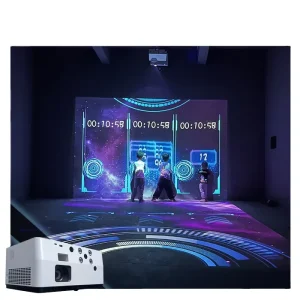 Kids Design Interactive Wall Floor Games Projector Fun Interactive Projection Kids Indoor Playground AR Interactive Game