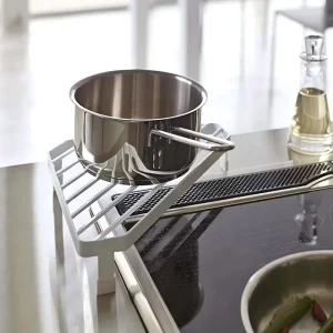 Kitchen Metal Triangle Storage Rack, Pot Rack, Heat-Resistant Corner Countertop Rack, Barbecue Insulation Rack, Spice Display Rack