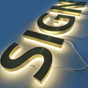 Koncept Custom Custom Storefront Backlit Sign Interactive Advertising Displays With Backlit Technology for Business