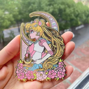 Kunshan Lapel Pin Manufacturer Custom Enamel Pin Metal Badge Logo Anime Cartoon Glitter UV Print Soft Hard Enamel Pins Custom
