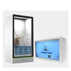 LCD 3D Hologram Display Box, Holographic Touchscreen, Interactive Transparent LCD Holobox for Showcase
