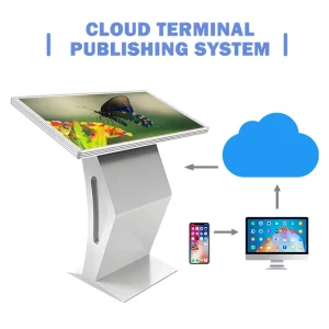 LCD Information Display Advertising Machine Indoor Touch Inquiry Kiosk