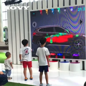 LCD Interactive Car Projection Screen Customizable Interactive Content DIY Car Display Screen