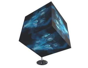 LED Cube Display 3D Interactive LED Magic Screen Full Color Advertising Video Wall Exhibition Shopping Mall Lobby Creative Decor