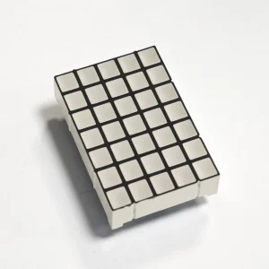 LED Dot Matrix Display 5×7 Square Pixels Standard Character Module for Digital Clock Display Units