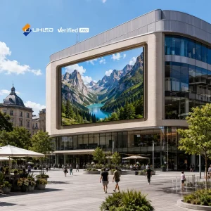 LED Screen Outdoor LED Display P8 P10 Full Aluminum Energy Cabinet IP66 for Commercial Building Facade LED Billboard Sign