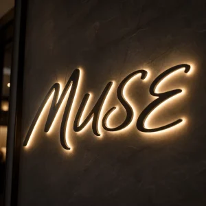 LED Sign Custom 3D Letters Backlit Sign Outdoor Store Signage Acrylic Wall Logo for Business Shop Name
