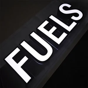 LED Signage Outdoor Store Front Building Sign LED Retail Storefront Outside Signage Outdoor 3D Sign Shop Channel Letter Sign