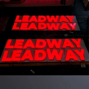LED Signs for Business Illuminated Outdoor Retail Frontlit Letter Sign Custom Acrylic LED Signboard
