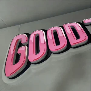 LED Waterproof Front Illuminated Sign for Building Exterior Advertising Decoration and Direction