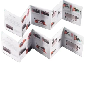 Label Instruction Leaflet Design Printing Color Black and White Riding Nail Instruction Printing