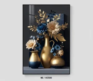 Large High quality Landscape and Floral Painting Set Diamond Wall Decoration Artistic Touch for Commercial Restaurant Spaces