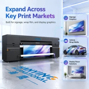 Large Size UV Roll Printer for Graphic and Signage Production