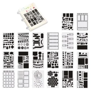 Laser Cut Geometric Pattern Screen Printing Stencil