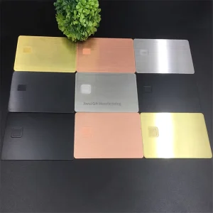 Laser Engraved Gold Mirror Metal Business Cards Custom Logo VIP Membership Gift Card
