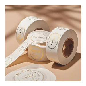 Latest Design Round Label Sticker