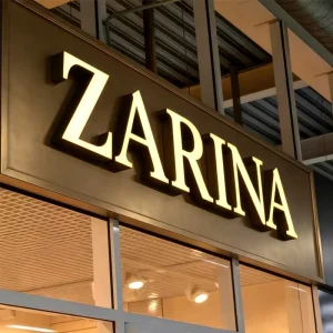 Led Channel Letter Storefront Sign Board Outdoor Advertising Store for Coffee Shop Signage Name Sign for Business Sign Outdoor