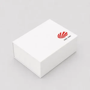 Logo Design Manufacturer Luxury Magnetic Matte Lamination Fold Embossing White Carton Corrugated Cardboard for Folding Boxes