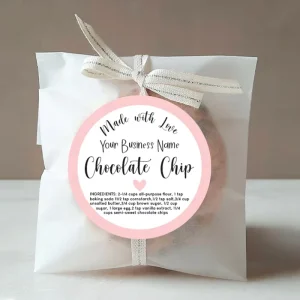 Logo Design UV Printed Label Sticker Custom Store Business Food Waterproof Carton CMYK 100 Pcs