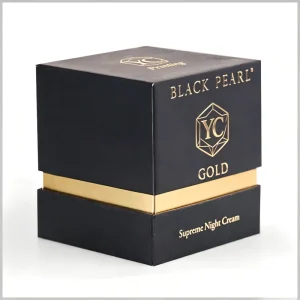 Logo Luxury Gold Foil Rigid Cardboard Top Lid Gift Box Luxury Clothing Boxes