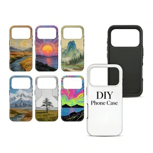 Low Entry Threshold High Profit 2IN1 Double Mobile Cover Blank Sublimation Phone Case for Custom Printing Machine