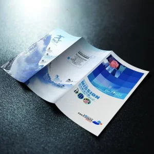 Low MOQ Custom Printed Pamphlet Digital Printing Brochure Custom Size Mail Flyers Direct Marketing Offset Paper Printing Service