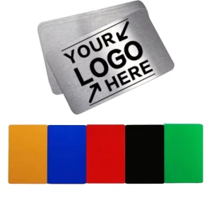 Low MOQ Custom Printing Engraved Logo Brushed Stainless 304 Steel Metal Business Cards – Premium CEO Identity Cards