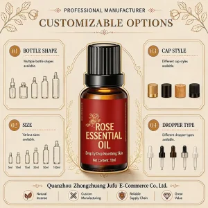Low MOQ Essential Oil Custom logo Fragrance Portable Premium Private Brand Diversity Pure Organic Bulk Oil Essentials