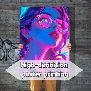 Low MOQ Factory Custom Size Design Carteles Personalizados Movie Music Business Advertising Printing Poster