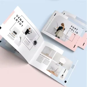 Low Moq Digital Printing Professional Custom Print Colorful Brochure Paper Booklet Catalogue Printing Service