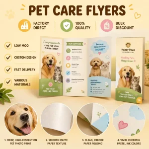 Low Price Printed Promotion Flyer Leaflet Catalogue Booklet Printing Brochure Catalogue Printing