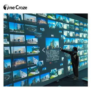 Low Priced Immersive 3D Software Interactive System Touch Screen Video Wall Projection for Advertising Interactive Equipment
