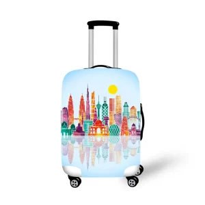 Luggage Cover Custom Design Fun and Unique Pattern for Standout Style