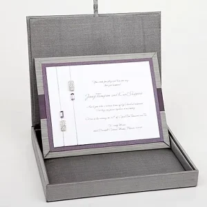 Luxurious and Exquisite Paper Craft Envelope Wedding Invitation Business Invitation with RSVP Card