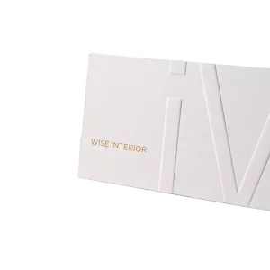 Luxury Business Card Printing Service Custom Embossed Business Card