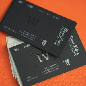 Luxury Business Card Thank You Cards Custom Printed and Designed Paper Card