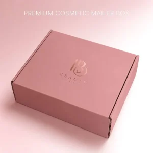 Luxury Corrugated Cosmetic Mailer Box Custom Beauty Subscription Box Branded Shipping Box for Cosmetics Eco-friendly Packaging
